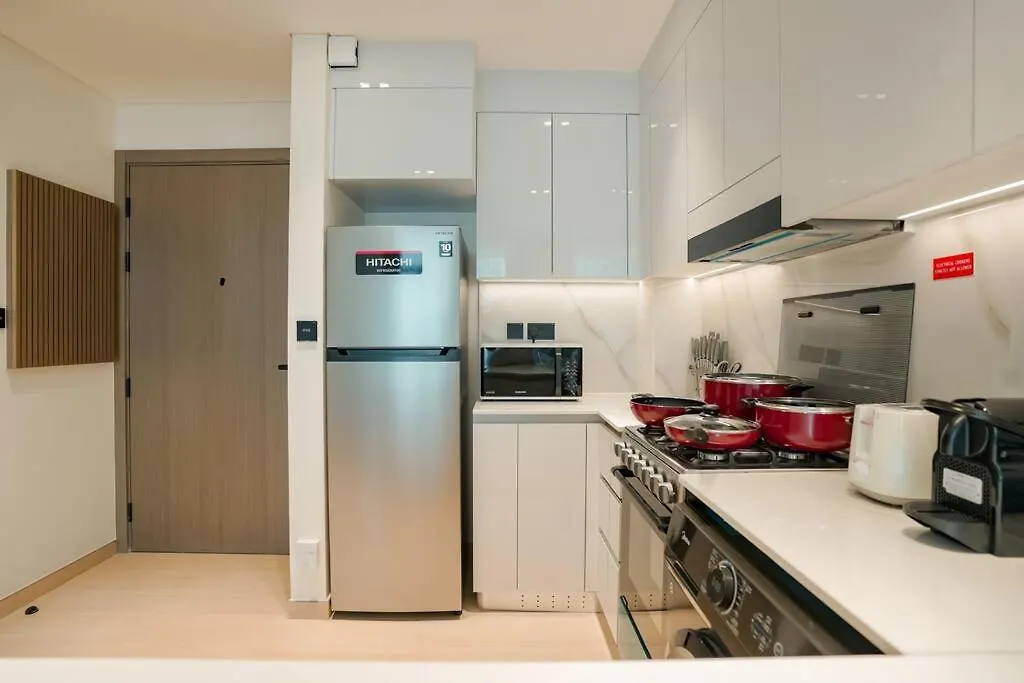 1-Bed In Binghatti Emerald With Pool 0*, Дубай