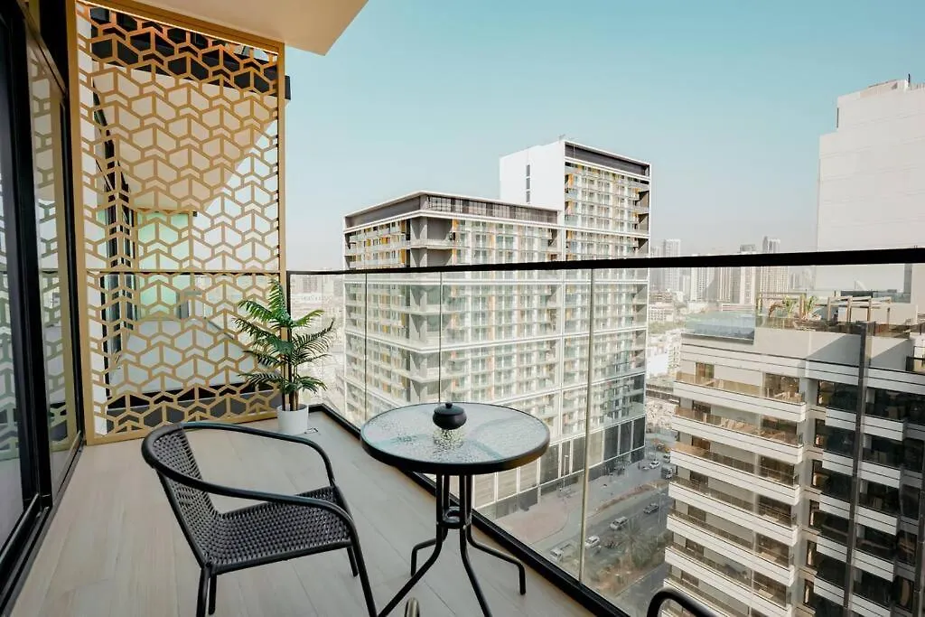 1-Bed In Binghatti Emerald With Pool 0*, Дубай ОАЭ